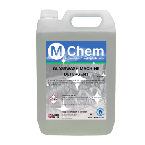 Mchem glasswash machine liquid detergent